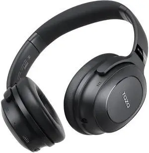 Hybrid Active Noise Cancelling Headphones, Wireless Over Ear Bluetooth Headset, 40H Playtime, Hi-Res Audio Custom EQ via App Deep Bass Comfort Fit Ear Cups, for Home Office Travel Black Hybrid Active Noise Cancelling Headphones, Wireless Over Ear Bluetooth Headset, 40H Playtime, Hi-Res Audio Custom EQ via App Deep Bass Comfort Fit Ear Cups, for Home Office Travel Black
