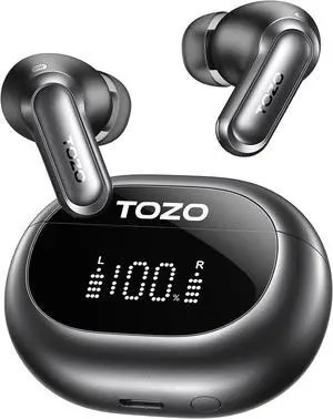 NC20 Active Noise Cancelling Wireless Earbuds, LDAC Hi-Res Sound Bluetooth Headphones, 6 Mics AI Call Ear Buds 80H Playtime, Dual Pairing, 32 EQ via App, IPX8 Waterproof, Wireless Charging Case NC20 Active Noise Cancelling Wireless Earbuds, LDAC Hi-Res Sound Bluetooth Headphones, 6 Mics AI Call Ear Buds 80H Playtime, Dual Pairing, 32 EQ via App, IPX8 Waterproof, Wireless Charging Case