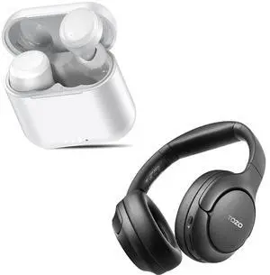 T6 Wireless Earbuds, IPX8 Waterproof Ear Buds HT2 Hybrid Active Noise Cancelling Headphones T6 Wireless Earbuds, IPX8 Waterproof Ear Buds HT2 Hybrid Active Noise Cancelling Headphones