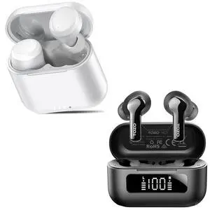 T6 Wireless Earbuds, IPX8 Waterproof Ear Buds NC3 Hybrid Active Noise Cancelling Wireless Earbuds T6 Wireless Earbuds, IPX8 Waterproof Ear Buds NC3 Hybrid Active Noise Cancelling Wireless Earbuds