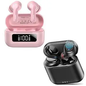 NC3 Hybrid Active Noise Cancelling Wireless Earbuds T6 Wireless Earbuds, Bluetooth Ear Buds NC3 Hybrid Active Noise Cancelling Wireless Earbuds T6 Wireless Earbuds, Bluetooth Ear Buds