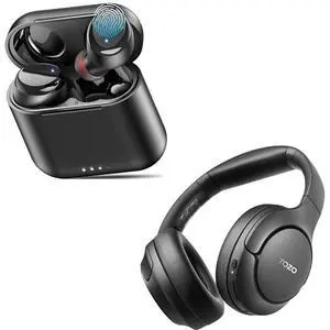 T6 Wireless Earbuds IPX8 Waterproof Ear Buds HT2 Hybrid Active Noise Cancelling Headphones T6 Wireless Earbuds IPX8 Waterproof Ear Buds HT2 Hybrid Active Noise Cancelling Headphones