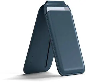 Magnetic Magsafe Wallet, Double Flap Stand Card Holder, 4 Slots with Front NFC Pass-Through, Adjustable Phone Attachment for iPhone 17/16/15/14/13/12, Travel Accessory Magnetic Magsafe Wallet, Double Flap Stand Card Holder, 4 Slots with Front NFC Pass-Through, Adjustable Phone Attachment for iPhone 17/16/15/14/13/12, Travel Accessory
