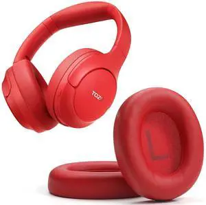 HT2 Hybrid Active Noise Cancelling Headphones, Wireless Over Ear Bluetooth Headphones, + HT2 Replacement Ear Pads HT2 Hybrid Active Noise Cancelling Headphones, Wireless Over Ear Bluetooth Headphones, + HT2 Replacement Ear Pads