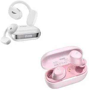 OpenEgo True Wireless Open Ear Headphone A1 Wireless Earbuds Bluetooth 5.3 Light Weight in Ear IPX5 Waterproof Headphones 2 Mic for AI Calls OpenEgo True Wireless Open Ear Headphone A1 Wireless Earbuds Bluetooth 5.3 Light Weight in Ear IPX5 Waterproof Headphones 2 Mic for AI Calls