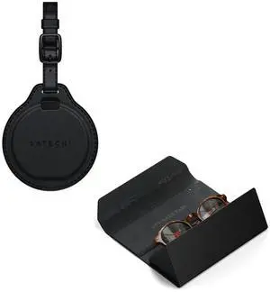 FindAll with Find My, Luggage Tag & Glasses Case, Wireless Rechargeable, Location Tracker - Black FindAll with Find My, Luggage Tag & Glasses Case, Wireless Rechargeable, Location Tracker - Black