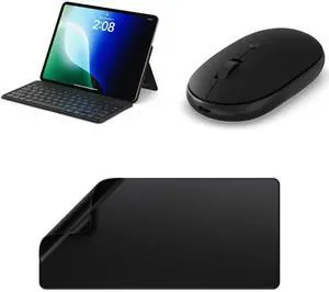 OntheGo Keyboard & Mouse & Desk Mat, Bluetooth, USB-C Rechargeable, Wireless - Black OntheGo Keyboard & Mouse & Desk Mat, Bluetooth, USB-C Rechargeable, Wireless - Black