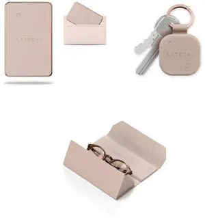 FindAll with Find My, Wallet Card & Keychain & Glasses Case, Wireless Rechargeable, Location Tracker - Desert Rose FindAll with Find My, Wallet Card & Keychain & Glasses Case, Wireless Rechargeable, Location Tracker - Desert Rose