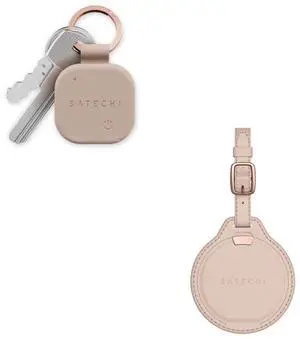 FindAll with Find My, Keychain & Luggage Tag, Wireless Rechargeable, Location Tracker - Desert Rose FindAll with Find My, Keychain & Luggage Tag, Wireless Rechargeable, Location Tracker - Desert Rose