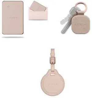 FindAll with Find My, Wallet Card & Keychain & Luggage Tag, Wireless Rechargeable, Location Tracker - Desert Rose FindAll with Find My, Wallet Card & Keychain & Luggage Tag, Wireless Rechargeable, Location Tracker - Desert Rose