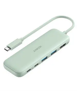 USB C Hub, 5-in-1 USBC to HDMI Hub with 4K Display, 5Gbps USB-C and 2 5Gbps USB-A Data Ports for MacBook Pro, MacBook Air, Dell XPS, Lenovo Thinkpad, HP Laptops and More (Green) USB C Hub, 5-in-1 USBC to HDMI Hub with 4K Display, 5Gbps USB-C and 2 5Gbps USB-A Data Ports for MacBook Pro, MacBook Air, Dell XPS, Lenovo Thinkpad, HP Laptops and More (Green)