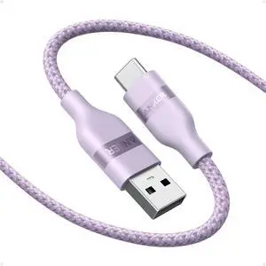 Car Carplay Cable for iPhone 17 16 Pro Max Plus, Upcycled Braided USB A to USB C Car Charger Cord for Samsung Note20 and More (6FT,Violet) Car Carplay Cable for iPhone 17 16 Pro Max Plus, Upcycled Braided USB A to USB C Car Charger Cord for Samsung Note20 and More (6FT,Violet)