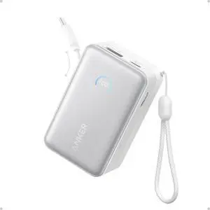 Nano Portable Charger, 45W 10000mAh with 2.3 ft Retractable Cable, Compact Power Bank, Travel Essential Phone Battery Pack for iPhone 17/16 Series, iPad, Galaxy, Pixel, and More Nano Portable Charger, 45W 10000mAh with 2.3 ft Retractable Cable, Compact Power Bank, Travel Essential Phone Battery Pack for iPhone 17/16 Series, iPad, Galaxy, Pixel, and More