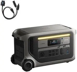 SOLIX F3000 Portable Power Station, 3,072Wh, 6,000W Recharging, Solar Generators for Home Use, Expandable to 24kWh, Works with Generator, For Power Outages, Camping, RVs, Emergencies SOLIX F3000 Portable Power Station, 3,072Wh, 6,000W Recharging, Solar Generators for Home Use, Expandable to 24kWh, Works with Generator, For Power Outages, Camping, RVs, Emergencies