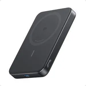 MagGo Power Bank, Slim 10,000mAh Magnetic Battery Pack, Qi2 Certified 15W Ultra-Fast MagSafe Compatible Portable Charger, Ergonomic Design, for iPhone17/16/15/14 Series, and More MagGo Power Bank, Slim 10,000mAh Magnetic Battery Pack, Qi2 Certified 15W Ultra-Fast MagSafe Compatible Portable Charger, Ergonomic Design, for iPhone17/16/15/14 Series, and More