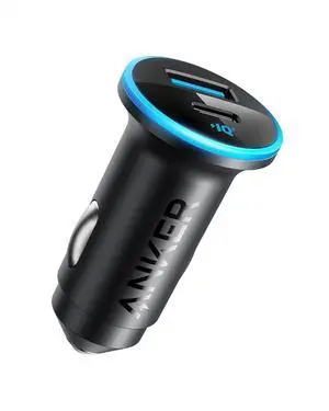 323 USB-C Car Charger Adapter, 52.5W Cigarette Lighter Charger with 30W PowerIQ 3.0 Fast Charging for iPhone 17/16/15/14/13/12 Series, Galaxy S25/24, Pixel 323 USB-C Car Charger Adapter, 52.5W Cigarette Lighter Charger with 30W PowerIQ 3.0 Fast Charging for iPhone 17/16/15/14/13/12 Series, Galaxy S25/24, Pixel