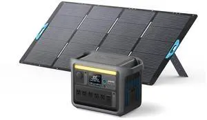 SOLIX C1000 Portable Power Station with 400W Solar Panel, 1800W Solar Generator, 1056wh LFP (LiFePO4) Battery, 6 AC Outlets, Up to 2400W for Home, Power Outages, and Outdoor Camping SOLIX C1000 Portable Power Station with 400W Solar Panel, 1800W Solar Generator, 1056wh LFP (LiFePO4) Battery, 6 AC Outlets, Up to 2400W for Home, Power Outages, and Outdoor Camping