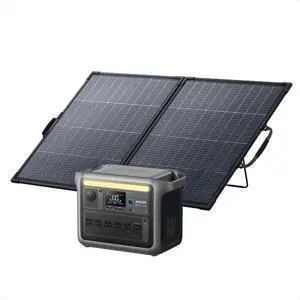 SOLIX C1000 Portable Power Station with 200W Bifacial Solar Panel, 1,800W Solar Generator, 1,056wh LFP (LiFePO4) Battery, 6 AC Outlets, Up to 2,400W for Home, Power Outages, and Outdoor Camping SOLIX C1000 Portable Power Station with 200W Bifacial Solar Panel, 1,800W Solar Generator, 1,056wh LFP (LiFePO4) Battery, 6 AC Outlets, Up to 2,400W for Home, Power Outages, and Outdoor Camping