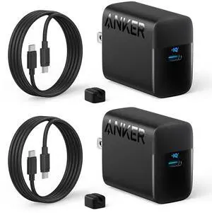 45W USB C Charger Block, Type C Charger Fast Charging for iPhone 17/16 Series, Phone Charger with USB-C Cable for iPad, Galaxy S24 Ultra (2-Pack, 5 ft Cable Included) 45W USB C Charger Block, Type C Charger Fast Charging for iPhone 17/16 Series, Phone Charger with USB-C Cable for iPad, Galaxy S24 Ultra (2-Pack, 5 ft Cable Included)