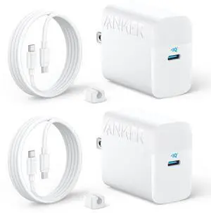 45W USB C Charger Block, Type C Charger Fast Charging for iPhone 17/16 Series, Phone Charger with USB-C Cable for iPad, Galaxy S24 Ultra (2-Pack, 5 ft Cable Included) 45W USB C Charger Block, Type C Charger Fast Charging for iPhone 17/16 Series, Phone Charger with USB-C Cable for iPad, Galaxy S24 Ultra (2-Pack, 5 ft Cable Included)