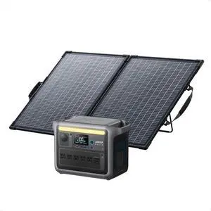SOLIX C1000 Portable Power Station with 100W Bifacial Solar Panel, 1,800W Solar Generator, 1056Wh LFP (LiFePO4) Battery, 6 AC Outlets, Up to 2400W for Home, Power Outages, and Outdoor Camping SOLIX C1000 Portable Power Station with 100W Bifacial Solar Panel, 1,800W Solar Generator, 1056Wh LFP (LiFePO4) Battery, 6 AC Outlets, Up to 2400W for Home, Power Outages, and Outdoor Camping