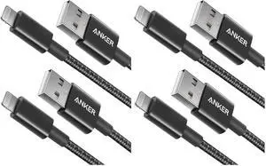 USB A to Lightning Cable(3.3FT, 2Pack), MFi Certified Nylon USB to Lightning Cord for iPhone 14/13/12/11 Pro/11/XS MAX/XR/8/7/6s Plus Cable(Black) (Pack of 2) USB A to Lightning Cable(3.3FT, 2Pack), MFi Certified Nylon USB to Lightning Cord for iPhone 14/13/12/11 Pro/11/XS MAX/XR/8/7/6s Plus Cable(Black) (Pack of 2)