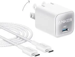 Nano Phone Charger, USB C GaN Charger 30W, PIQ 3.0 Foldable PPS Fast Charger USB C for iPhone 17/16 and More Series, Galaxy, iPad, Compatible with MagSafe Nano Phone Charger, USB C GaN Charger 30W, PIQ 3.0 Foldable PPS Fast Charger USB C for iPhone 17/16 and More Series, Galaxy, iPad, Compatible with MagSafe