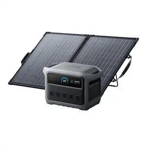 SOLIX C1000 Gen 2 Portable Power Station with 100W Bifacial Solar Panel, 2,000W (Peak 3,000W) Solar Generator, Full Charge in 49 Min, 1,024Wh LiFePO4 Battery for Home, Power Outages, and Camping SOLIX C1000 Gen 2 Portable Power Station with 100W Bifacial Solar Panel, 2,000W (Peak 3,000W) Solar Generator, Full Charge in 49 Min, 1,024Wh LiFePO4 Battery for Home, Power Outages, and Camping