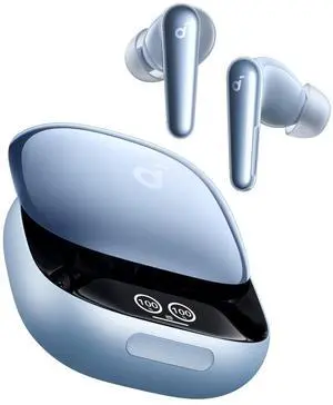 Soundcore Liberty 4 Pro by Anker, Noise Cancelling Wireless Earbuds, 7-Sensor and Real-Time Adaptive Noise Cancelling, 2× Faster Charging, Studio-Level Hi-Fi Music, Clear Calls with 6 Mics and AI Soundcore Liberty 4 Pro by Anker, Noise Cancelling Wireless Earbuds, 7-Sensor and Real-Time Adaptive Noise Cancelling, 2× Faster Charging, Studio-Level Hi-Fi Music, Clear Calls with 6 Mics and AI