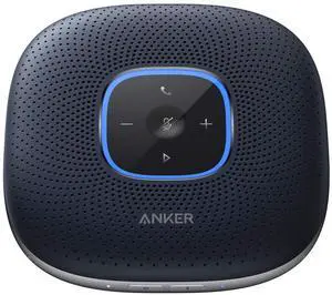 Anker PowerConf Speakerphone, Zoom Certified Conference Speaker with 6 Mics | 360° Enhanced Voice Pickup, 24H Call Time, Bluetooth 5.3, USB C, Compatible with Leading Platforms for Personal Workspaces Anker PowerConf Speakerphone, Zoom Certified Conference Speaker with 6 Mics | 360° Enhanced Voice Pickup, 24H Call Time, Bluetooth 5.3, USB C, Compatible with Leading Platforms for Personal Workspaces