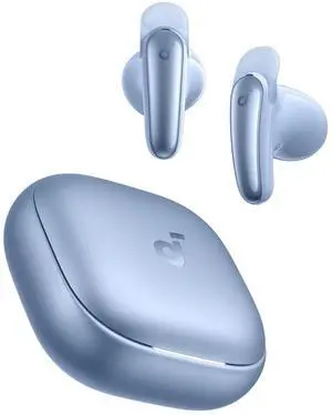 Soundcore Liberty Buds by Anker Wireless Earbuds with Adaptive ANC | Semi-in-ear design with removable ear fins, fast charging, translation support, and up to 30 hours of playtime. Soundcore Liberty Buds by Anker Wireless Earbuds with Adaptive ANC | Semi-in-ear design with removable ear fins, fast charging, translation support, and up to 30 hours of playtime.
