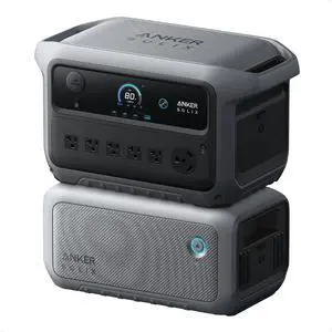 SOLIX C2000 Gen 2 Portable Power Station with Expansion Battery, 2,400W (Peak 4,000W) Solar Generator, Full Charge in 58 Min, 4096wh LiFePO4 Battery for Home Backup, Power Outages, and Camping SOLIX C2000 Gen 2 Portable Power Station with Expansion Battery, 2,400W (Peak 4,000W) Solar Generator, Full Charge in 58 Min, 4096wh LiFePO4 Battery for Home Backup, Power Outages, and Camping