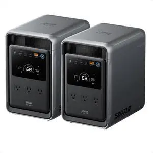 SOLIX S2000 Portable Power Station (2 Pack), 1500W Solar Generator for Home Use, Up to 35-Hr Fridge Backup, 4,020Wh LFP Battery for Home Backup, Emergencies, Power Outages, Camping SOLIX S2000 Portable Power Station (2 Pack), 1500W Solar Generator for Home Use, Up to 35-Hr Fridge Backup, 4,020Wh LFP Battery for Home Backup, Emergencies, Power Outages, Camping