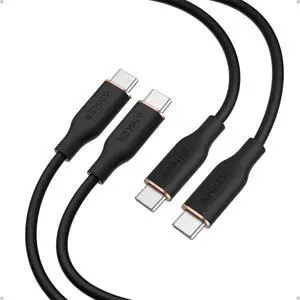 USB C Cable Type C Fast Charging Flow Cord for iPhone 1716/15 Series MacBook Pro 2020 and More (USB 2.0 240W 2 Pack Black 3FT) USB C Cable Type C Fast Charging Flow Cord for iPhone 1716/15 Series MacBook Pro 2020 and More (USB 2.0 240W 2 Pack Black 3FT)