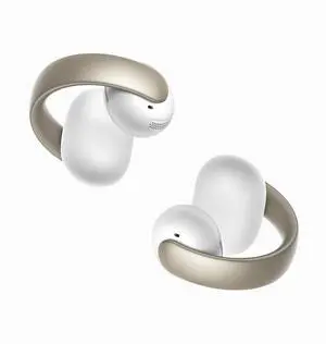 AeroClip by Anker, Open-Ear Earbuds, Clip-On Headphones, Adaptive Comfort, Clear Calls with 4 Mics and AI, Stable Fit, 12mm Drivers for Powerful Bass, Hi-Res, Open-Ring Design AeroClip by Anker, Open-Ear Earbuds, Clip-On Headphones, Adaptive Comfort, Clear Calls with 4 Mics and AI, Stable Fit, 12mm Drivers for Powerful Bass, Hi-Res, Open-Ring Design