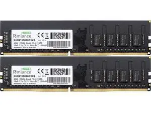 Rimlance 8GB (2X4GB) 1.2V DDR4 2666MHZ PC4-21300 UDIMM 1RX8 Desktop Memory Rimlance 8GB (2X4GB) 1.2V DDR4 2666MHZ PC4-21300 UDIMM 1RX8 Desktop Memory