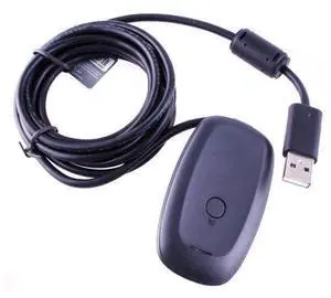 Black PC Wireless Controller Gaming Receiver Adapter For Microsoft XBOX 360 Black PC Wireless Controller Gaming Receiver Adapter For Microsoft XBOX 360