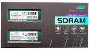 Rimlance 8GB (2X4GB) 1.2V DDR4 2400MHZ PC4-19200 UDIMM 1RX16 Rimlance 8GB (2X4GB) 1.2V DDR4 2400MHZ PC4-19200 UDIMM 1RX16