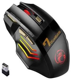 Wireless Gamer Mouse for Computer 2.4G RGB Rechargeable Gaming Mouse Bluetooth USB Mouse Silent Ergonomic Mice Wireless Gamer Mouse for Computer 2.4G RGB Rechargeable Gaming Mouse Bluetooth USB Mouse Silent Ergonomic Mice