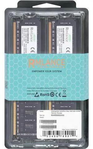RIMLANCE 16GB(2x8GB) RAM Replacement for CT2K102464BD160B DDR3L-1600 (PC3L-12800) 1.35V 2Rx8 Desktop Memory Model Kit RIMLANCE 16GB(2x8GB) RAM Replacement for CT2K102464BD160B DDR3L-1600 (PC3L-12800) 1.35V 2Rx8 Desktop Memory Model Kit