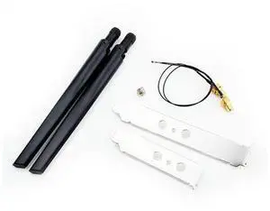 Dual band Wireless Hackintosh M.2 BCM94352Z Desktop Kit 1200Mbps Wifi Card Bluetooth 4.0 NGFF 802.11ac DW1560 Wireless Adapter(Antenna set) Dual band Wireless Hackintosh M.2 BCM94352Z Desktop Kit 1200Mbps Wifi Card Bluetooth 4.0 NGFF 802.11ac DW1560 Wireless Adapter(Antenna set)