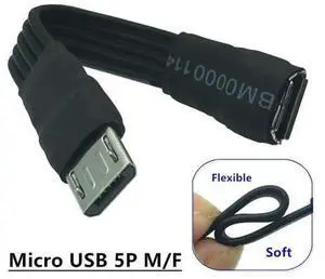 Super Soft Micro USB Extension Cable Female to Micro USB Male F/M Extension Extender Data Charging Soft OTG Cable 5cm 10cm 20cm(Custom-made) Super Soft Micro USB Extension Cable Female to Micro USB Male F/M Extension Extender Data Charging Soft OTG Cable 5cm 10cm 20cm(Custom-made)
