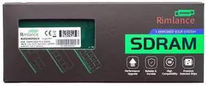 Rimlance 4GB (1X4GB) 1.2V DDR4 2400MHZ PC4-19200 UDIMM 1RX16 Rimlance 4GB (1X4GB) 1.2V DDR4 2400MHZ PC4-19200 UDIMM 1RX16