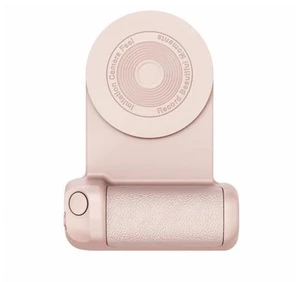 Mobile Stand Camera Holder Grip Type-C Magnetic Selfie Photo Bracket Cellphone Bluetooth Anti-shake Selfie Wireless Charging(option 1-Pink)