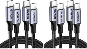UGREEN 100W USB C to USB C Cable, Fast Charging, 4-Pack, 3.3ft, Black UGREEN 100W USB C to USB C Cable, Fast Charging, 4-Pack, 3.3ft, Black