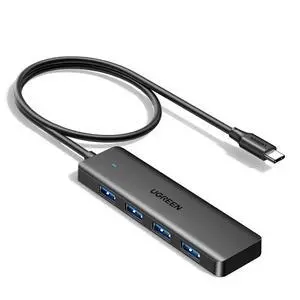 UGREEN USB C Hub, 4 Ports USB A Splitter Ultra-Slim USB Expander, 2 ft | 5Gbps Data Transfer for Mouse, Keyboard, Flash Drive, U Disk, Printer Compatible with Laptop, Desktop PC, Xbox, PS5, and More UGREEN USB C Hub, 4 Ports USB A Splitter Ultra-Slim USB Expander, 2 ft | 5Gbps Data Transfer for Mouse, Keyboard, Flash Drive, U Disk, Printer Compatible with Laptop, Desktop PC, Xbox, PS5, and More