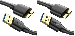 UGREEN Micro USB 3.0 Cable USB 3.0 Type A Male to Micro B Cord Compatible with Samsung Galaxy S5 Note 3 Camera Hard Drive and More 1.5ft (Pack of 2) UGREEN Micro USB 3.0 Cable USB 3.0 Type A Male to Micro B Cord Compatible with Samsung Galaxy S5 Note 3 Camera Hard Drive and More 1.5ft (Pack of 2)