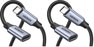 UGREEN USB C Extension Cable, (10Gbps/100W) USB C Extender, Fast Charging & Transfer Type C Male to Female Cord Compatible with PSVR2/MacBook Air M2 Pro//iPad Pro/Magsafe 3.3 ft (Pack of 2) UGREEN USB C Extension Cable, (10Gbps/100W) USB C Extender, Fast Charging & Transfer Type C Male to Female Cord Compatible with PSVR2/MacBook Air M2 Pro//iPad Pro/Magsafe 3.3 ft (Pack of 2)