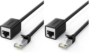 UGREEN Cat6 Ethernet Extension Cable 10FT, Male to Female Connector, Black (Pack of 2) UGREEN Cat6 Ethernet Extension Cable 10FT, Male to Female Connector, Black (Pack of 2)