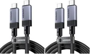 UGREEN 240W USB C Cable Gen2 10Gbps USB 3.2, 4K 60Hz Video Output Fast Charging Compatible with iPhone 17/16/15 Pro Max, NVMe SSD, Monitor, Galaxy S26/S25/S24 Ultra, MacBook Pro, 3.3FT (Pack of 2) UGREEN 240W USB C Cable Gen2 10Gbps USB 3.2, 4K 60Hz Video Output Fast Charging Compatible with iPhone 17/16/15 Pro Max, NVMe SSD, Monitor, Galaxy S26/S25/S24 Ultra, MacBook Pro, 3.3FT (Pack of 2)
